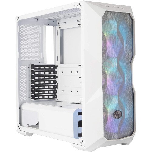 Cooler Master Masterbox TD50 Mesh Computer Case - White