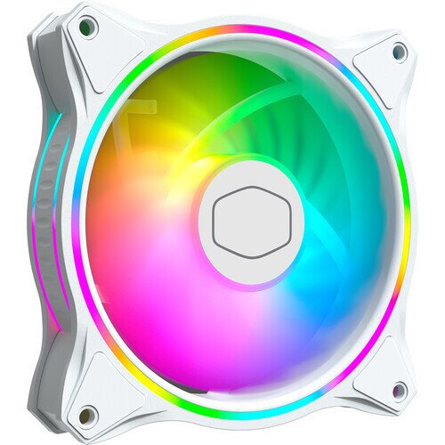Cooler Master MasterFan MF120 Halo ARGB Case Fan - White