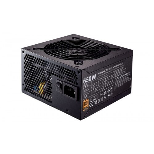 Cooler Master MWE Bronze 650 Power Supply - 650W
