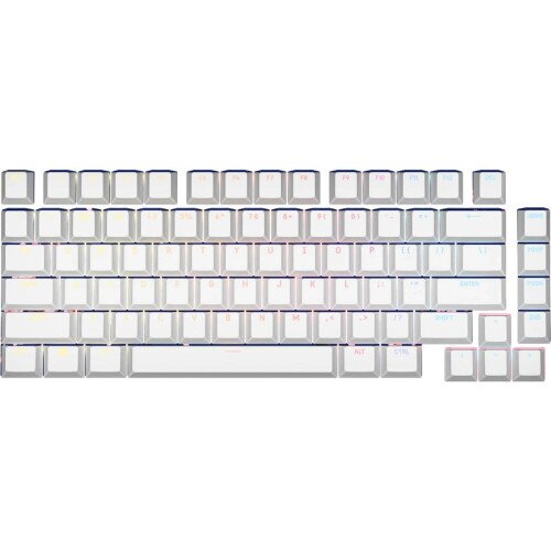 Corsair ABS Double-Shot PRO Keycap Mod Kit - NA/UK Layout - White