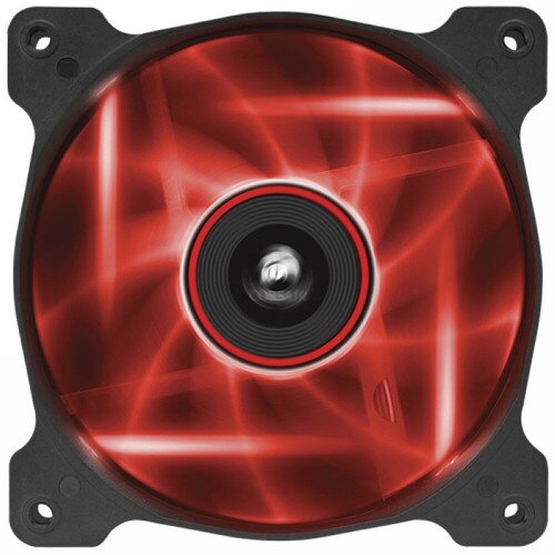 Corsair Air Series AF120 LED Red Quiet Edition High Airflow 120mm Fan