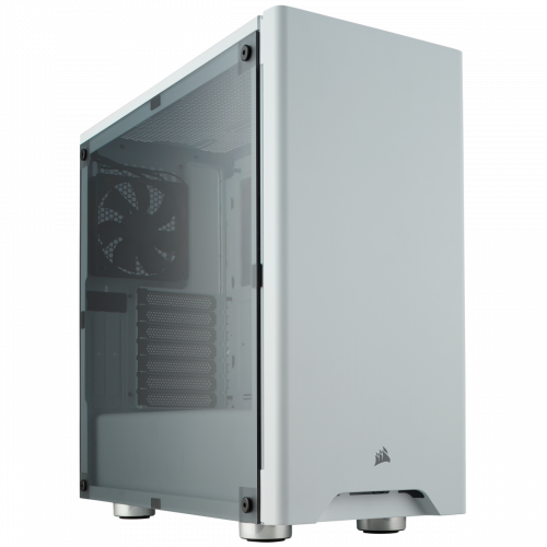 Corsair Carbide Series 275R Mid-Tower Gaming Computer Case - White