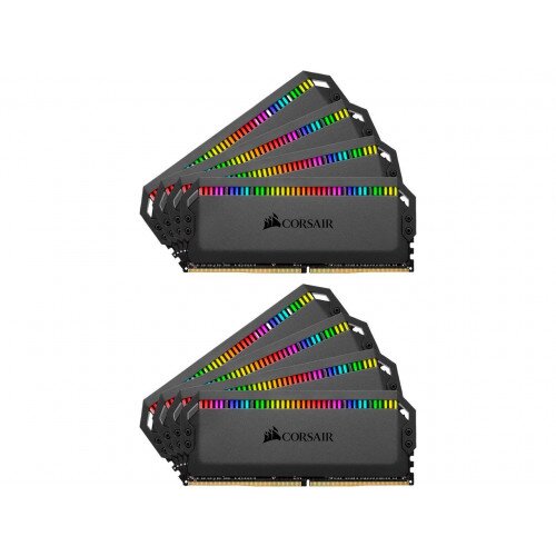 Corsair Dominator Platinum RGB DDR4 Memory - 128GB Kit (8 x 16GB) - 3800MHz CL19