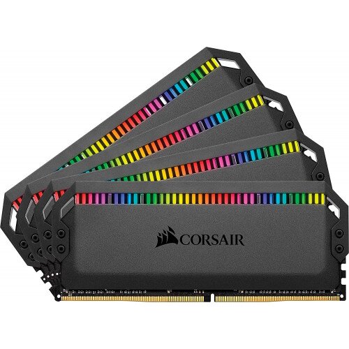 Corsair Dominator Platinum RGB DDR4 Memory - 32GB Kit (4 x 8GB) - 3600MHz CL18