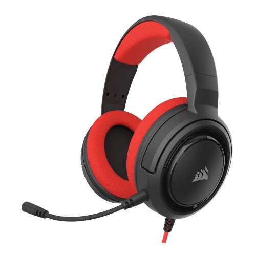 Corsair HS35 Stereo Gaming Headset - Red