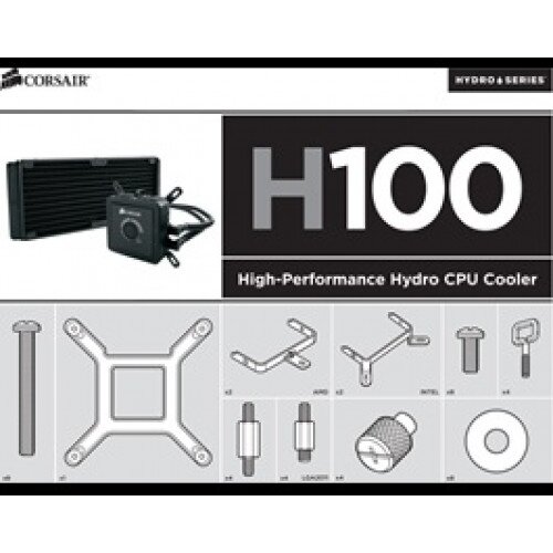 Corsair Hydro Series H60/H80/H100 Universal Bracket kit