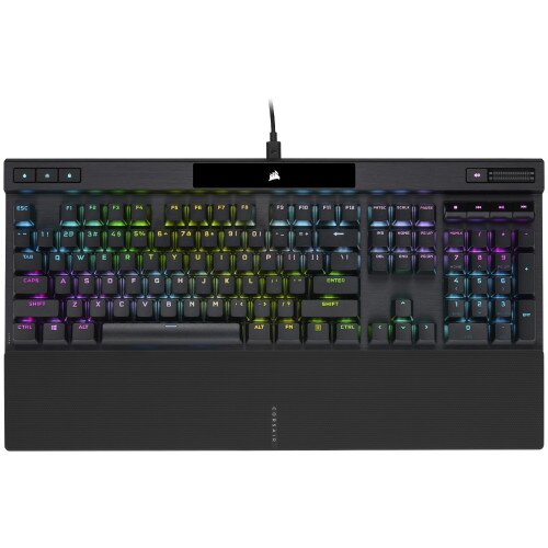 Corsair K70 RGB PRO Mechanical Gaming Keyboard with PBT DOUBLE SHOT PRO Keycaps