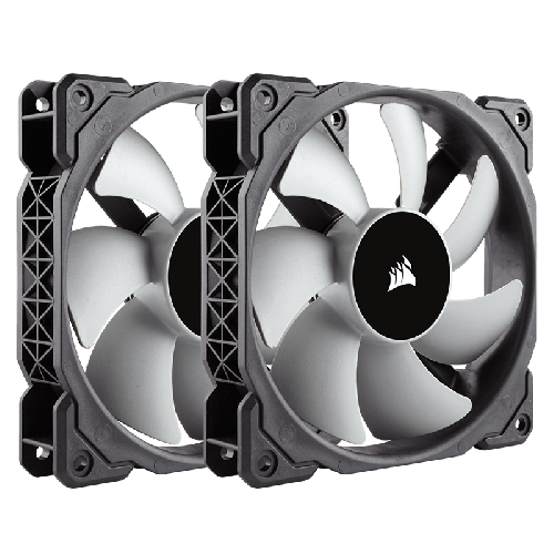 Corsair ML120 120mm PWM Premium Magnetic Levitation Fan - Twin Pack