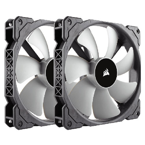 Corsair ML140 140mm PWM Premium Magnetic Levitation Fan - Twin Pack