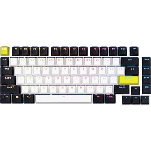 Corsair PBT Double-Shot PRO Keycap Mod Kit - NA Layout - Eclipse