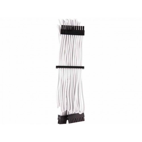 Corsair Premium Individually Sleeved ATX 24-Pin Cable Type 4 Gen 4 - White