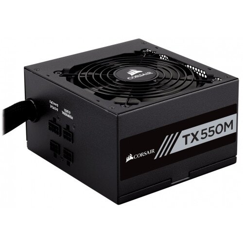 Corsair TX-M Series TX550M Power Supply - 550 Watt 80 Plus Gold Certified PSU