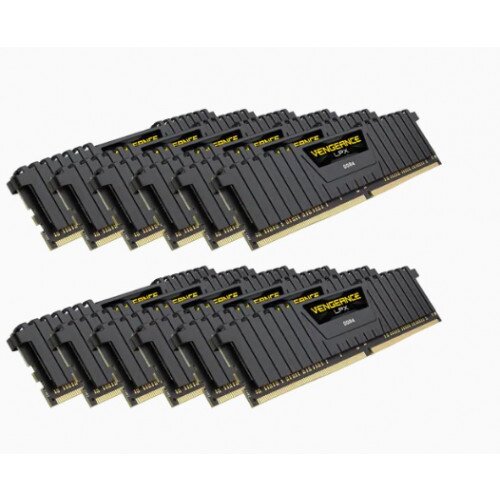 Corsair VENGEANCE LPX 192GB (12 x 16GB) DDR4 DRAM 4000MHz C19 Memory Kit - Black
