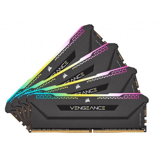 Corsair Vengeance RGB Pro SL DDR4 DRAM Memory Kit - 128GB (4 x 32GB) - 3200MHz C16 - Black