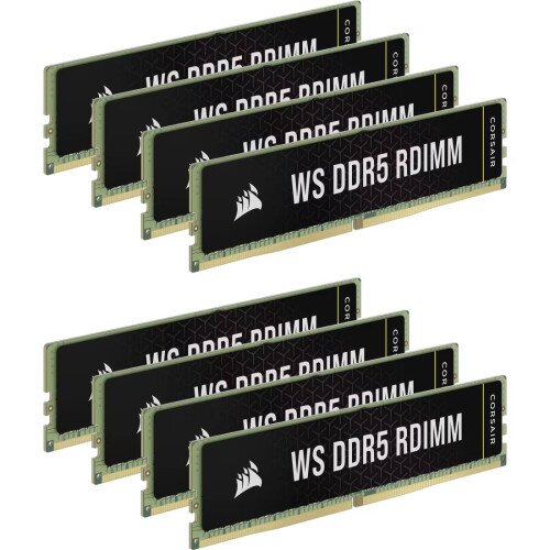 Corsair WS DDR5 ECC RDIMM 128GB (8 x 16GB) DDR5 DRAM 5600MT/s CL40 Memory Kit