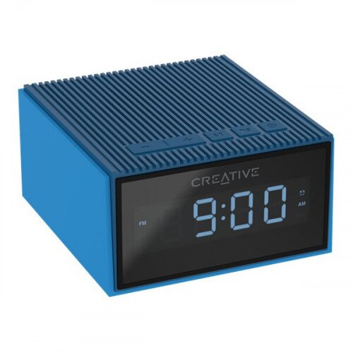 Creative Labs Chrono Portable Splash-Proof Bluetooth Speaker - Blue