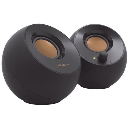 Creative Labs Creative Pebble Modern 2.0 USB Desktop Speakers - Black