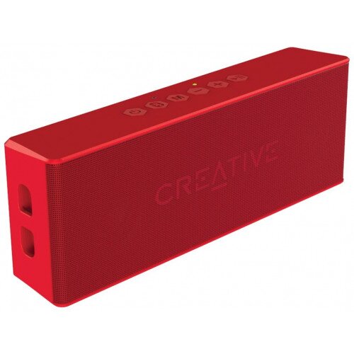 Creative Labs MUVO 2 Portable Water-Resistant Bluetooth Speaker - Red