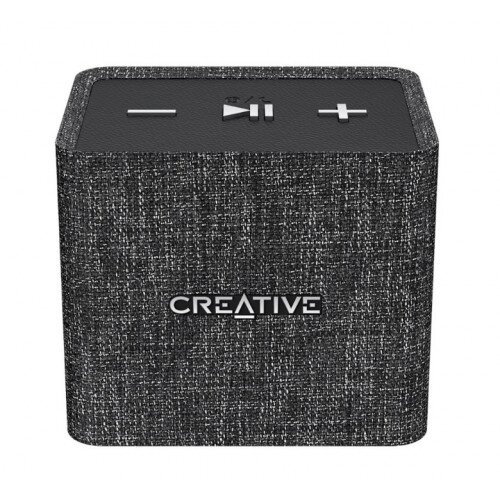 Creative Labs NUNO Micro Cube-Sized Portable Bluetooth Speaker - Black