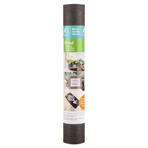 Cricut Glitter Vinyl - Glitter-Black
