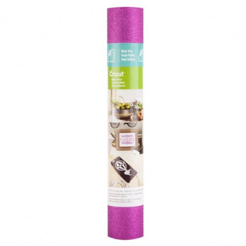 Cricut Glitter Vinyl - Glitter-Hot-Pink