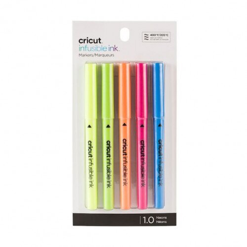 Cricut Infusible Ink Markers (1.0), Neons (5 ct)