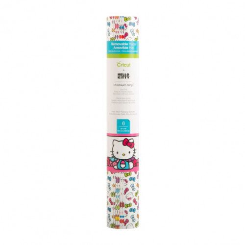 Cricut Premium Vinyl Patterned Sampler, Hello Kitty Celebrations Removable