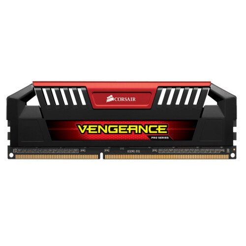 Corsair Vengeance Pro Series - 8GB (2 x 4GB) DDR3 DRAM 1866MHz C9 Memory Kit - Red