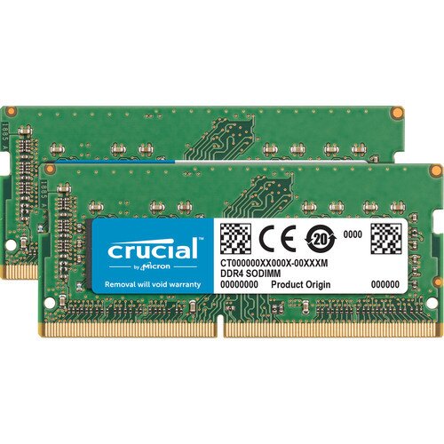 Crucial 64GB Kit (2 x 32GB) DDR4-2666 SODIMM Memory for Mac