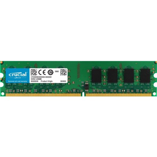 Crucial 1GB DDR2-800 UDIMM Memory