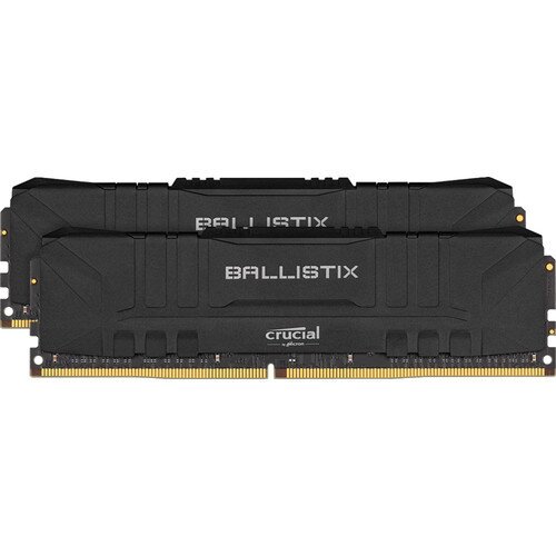 Crucial Ballistix 64GB Kit (2 x 32GB) DDR4-3200 Desktop Gaming Memory - Black