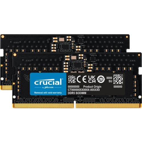 Crucial 16GB Kit (8GBx2) DDR5-5600 SODIMM Memory
