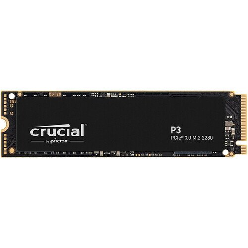 Crucial P3 PCIe M.2 2280 SSD - 4TB