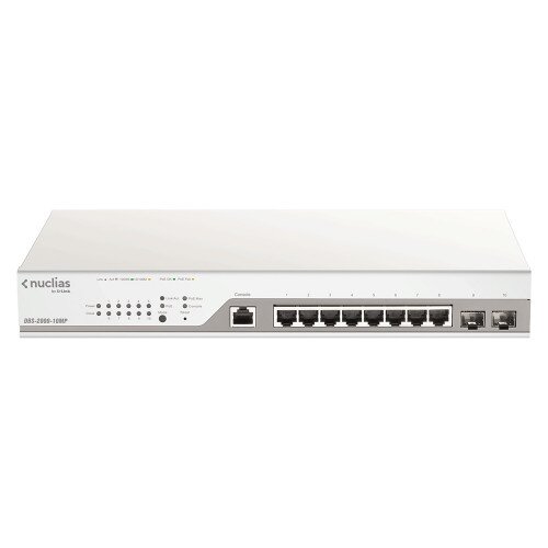 D-Link 10-Port Nuclias Cloud-Managed PoE Switch