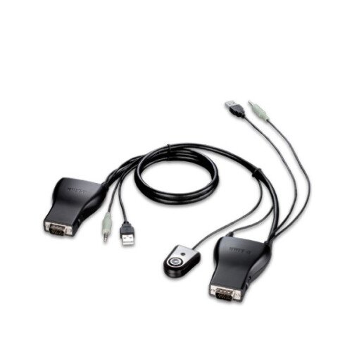 D-Link 2-Port USB KVM Switch with Audio Support
