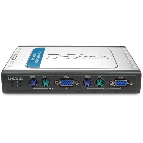 D-Link 4-Port PS/2 KVM Switch