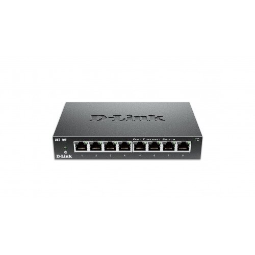 D-Link 8-Port 10/100 Unmanaged Desktop Switch