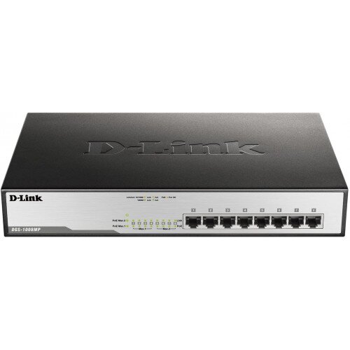 D-Link 8-Port PoE Desktop Switch