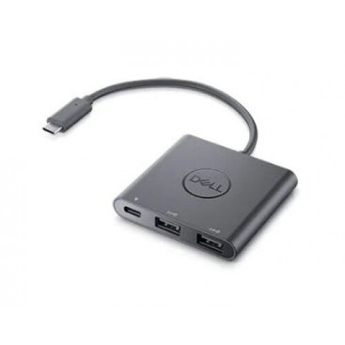Dell Adapter USB-C to Dual USB-A with Power Pass-Through