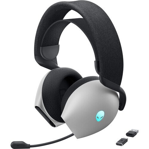 Dell Alienware Dual Mode Wireless Gaming Headset AW720H - Lunar Light
