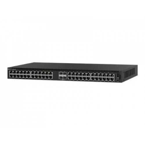 Dell EMCSwitch N1148P-ON, L2, 48 Ports RJ45 1GbE, 24 Ports PoE/PoE+, 4 Ports SFP+ 10GbE