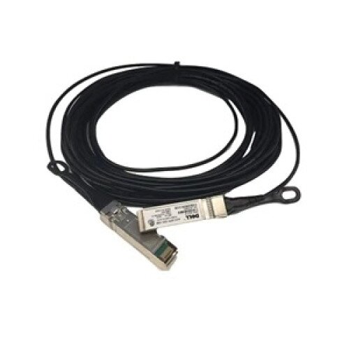 Dell Networking Cable, SFP+ to SFP+, 10GbE, Active Optical Cable (Optics Included), 5Meter