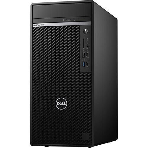 Dell OptiPlex 7090 Tower Desktop Computer - 10th Gen Intel Core i7-10700 - 256GB M.2 PCIe NVMe SSD - Windows 10 Pro, English
