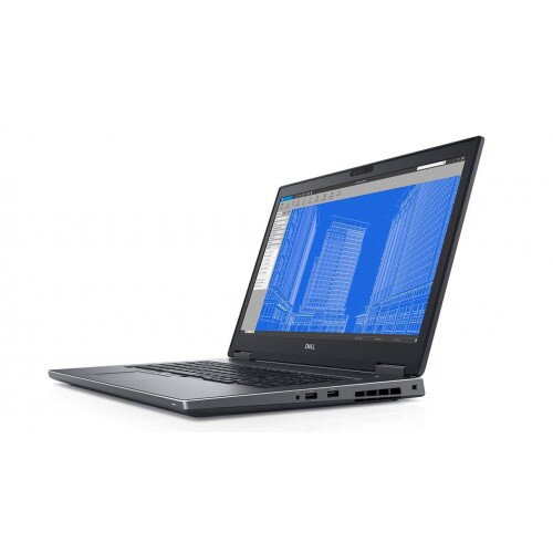Dell Precision 15 7530 Mobile Workstation - Intel Core i7-8850H - 16GB DDR4 - 512GB SSD - NVIDIA Quadro P1000 - 15.6" UltraSharp UHD IGZO, 3840x2160 AG, NT, No WWAN, Cam/Mic, w/Prem Panel Guar 100% Color Gamut