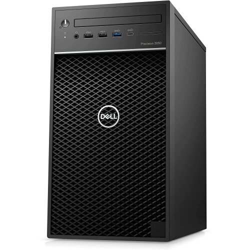 Dell Precision 3650 Tower Workstation - 10th Gen Intel Core i7-10700 - 512GB M.2 PCIe NVMe SSD - 16GB DDR4 - NVIDIA Quadro P1000 - Windows 10 Pro, English