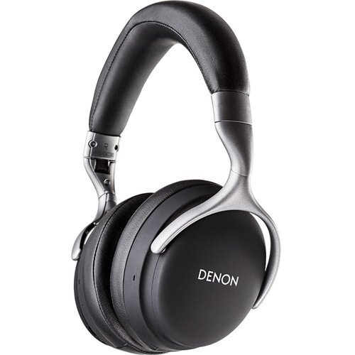 Denon AH-GC30 Premium Wireless Noise Cancellation Over-Ear Headphones - Black