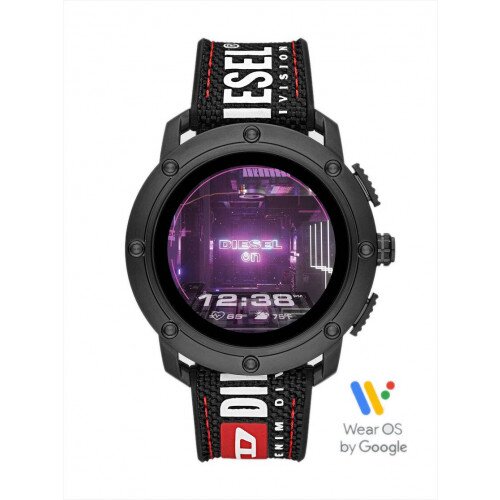 Diesel On Axial Smartwatch - Black Nylon