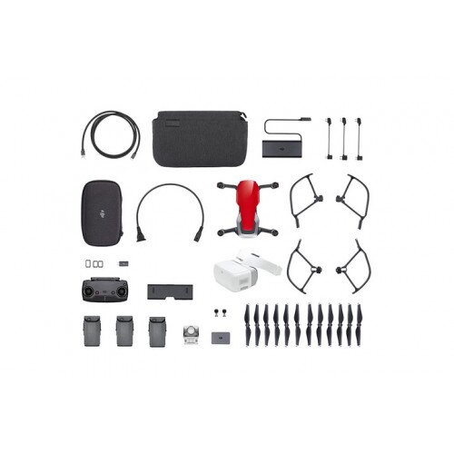 DJI Mavic Air Fly More Combo & DJI Goggles - Flame Red