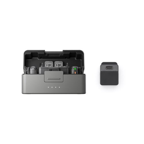 DJI Mic 3 Advanced Mini Wireless Microphone - (2 TX + 1 RX + Charging Case) + Camera Adapter