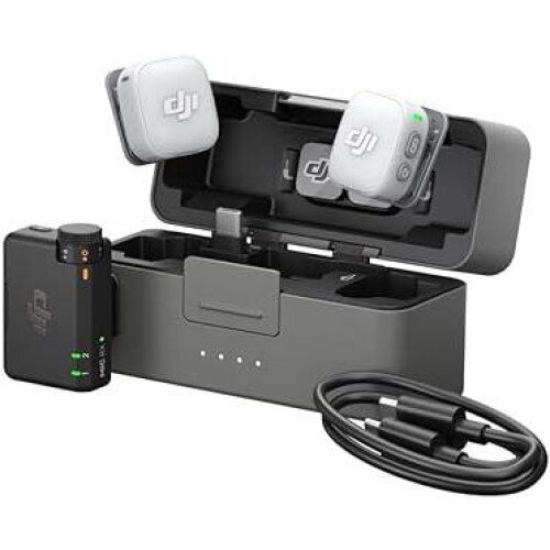 DJI Mic Mini 2 Wireless Microphone - 2 TX + 1 Mobile RX + Charging Case